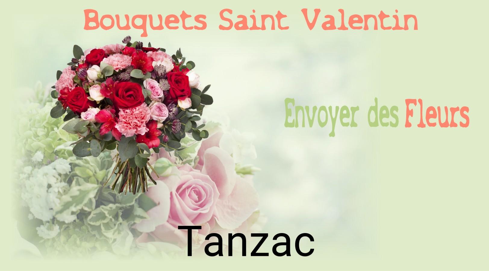 Roses de Saint-Valentin livrées à Tanzac